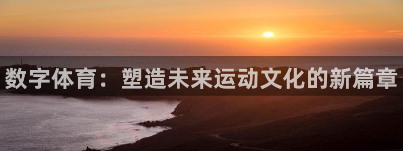 bbin视讯下：数字体育：塑造未来运动文化的新篇章